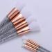 Makeup Brush 10 Pieces Crystal Handle Synthesis Makeup Brush Set Apply to Face Foundation Mixed Blush Concealer Beauty - Buy Online on GoSupps.com