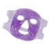 FRCOLOR Ice Beauty Mask Purple Bead Pvc Hot and Cold