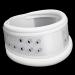 Adjustable Roll Ruff Neck Traction Collar for Cervical Spine Pain Relief - Breathable Support (L/M) | International Shipping - Buy Online on GoSupps.com