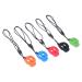 Chew Sensory Necklaces 5 Pack | Silicone Oral Motor Skills for Autism ADHD & Anxiety - International Shipping Available - Buy Online on GoSupps.com