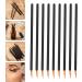 FOMIYES 200 Pcs Disposable Eyeliner Brush Tools Professional Cosmetic Applicator Woman Hard Head 9x6.5cmx2pcs Blackx2pcs - Buy Online on GoSupps.com