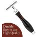 JAG Shaving Razor Set | Double Edge Razor with Leather Case | Perfect for Brush & Travel - International Shipping Available - Buy Online on GoSupps.com