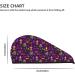 Quick-Dry Hair Towel Wrap | Buttoned Towel Turban for Fast Hair Drying | Mardi Gra2 - Buy Online on GoSupps.com