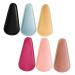 FRCOLOR FRCOLOR Set of 6 Eyebrow Grooming Scissors PU Leather Cases Delicate Cases