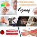 Cigmag 2PCs Magnetic Lymphatic Drainage for Women - Ultra-High 99% Pure Copper Adjustable Ring with Gift Box (Silver Love Heart) - Buy Online on GoSupps.com