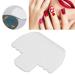 Nail Art Stamper & Scraper - Plastic Manicure Tools for DIY Nail Decor (White) | International Shipping - Buy Online on GoSupps.com