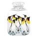 Heat bottle with reference 1 l of durable warmth bag for handwheel warmer shoulder and neck pain cramps heating press and heat therapy pattern of winter wilding penguins _623950205