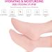 Silicone Moisturizing Gel Heel Socks - Anti-Slip Spa Socks for Dry Cracked Feet - Skin Care Men's Women's Soft Long Moisturizing Socks - Non Slip Dots - SEBS Material with Vitamin - Skin L (40-44) - Buy Online on GoSupps.com