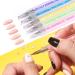 FRCOLOR 3d Nail Gel Sets Nail Pen polly gel nail gel 3d gel Wear- resistant nail painting kits Portable Nail Household Nail Household Dotting abs suite 2- Way Dotting Pens - Buy Online on GoSupps.com