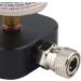 HPDMC 6000psi Scuba Paintball Tank Refill Adapter - Aluminium Alloy Fill Station (Black) - Buy Online on GoSupps.com