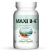 Maxi Health B-6 - Vitamin B6-100 mg Cardiovascular Health - 100 Tablets - Kosher (100 Count) 100 Count (Pack of 1)