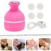 PLAFOPE Head Massager - Scalp Massager Brush for Ultimate Relaxation | 13.9x10.3cm Pink - International Shipping Available - Buy Online on GoSupps.com