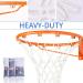 Spring Meow Basketball Net Replacement - 21 Ultra Heavy Duty All-Weather Hoop Net - Indoor/Outdoor Standard Rim - 2023 Upgraded Quality - White - Buy Online on GoSupps.com