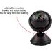 Black Adjustable Ball Night Vision Compass | Dash Mount Car Compass for Marine Boat Ship - Buy Online on GoSupps.com