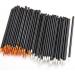 huanzhi 100Piece Beauty Makeup Eyeliner Brushes Disposable Eyeliner Brush with Cap White - Buy Online on GoSupps.com