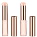 2 Pcs Silicone Lip Brush Applicator Set - Reusable Lip Mask and Balm Tool for Lipstick Lip Balm Lip Gloss & Concealer - Pink Head Brushes for Perfect Lips - Buy Online on GoSupps.com