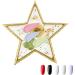 Palette de m lange de maquillage pour ongles - Bord dor - Plateau en r sine pour filles - Gel - Pratique pour femme - Salon de beaut - Manucure Pentagramme - Buy Online on GoSupps.com