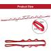 Buy Dasking Daisy Chains - 23KN Strong Yoga Hammock Extension Belt | Adjustable Nylon Exercise Strap for Climbing Aerial Yoga Pilates & Fitness (2 Pieces 110cm Red) - Buy Online on GoSupps.com