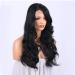 SHIYID Black Long Wavy Wig for Women | Synthetic Lace Glueless Capless Fake Hair - Shop Now! - Buy Online on GoSupps.com