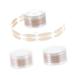 MERRYHAPY 3 Rolls Reel Double Eyelid Stickers Invisible Double Eyelid Stickers Invisible Tape Eyes Tapes Female Eyelid Tapes Mesh Tape Cylinder Double Eyelid Fiber Beauty Stickers