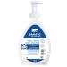 SANITEC igiene sicura Sanitec Total Body Soft Mousse: Neutral cleansing mousse for body hair and intimate hygiene enriched with hyaluronic acid glycerin vitamin E and panthenol 600 ml