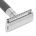 Double Edge Safety Razor for Men - Zinc Alloy Manual Razor for Daily Beard Care (Black) | International Shipping Available - Buy Online on GoSupps.com