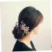 Ipetboom Pearl Hair Comb Wedding Crystal Hair Comb Flower Hair Accessories Veil Hair Comb Wedding Hair Comb Hair Side Comb Rhinestone Headpiece Crystal Headpiece Bride The Flowers Hairpin - Buy Online on GoSupps.com