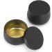 NEXBEXES 8oz Black Candle Tins with Lids - Bulk Candle Making Jars (24 Pack) - Buy Online on GoSupps.com