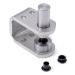 Eyelet Setting Tool & Eyelet Combo - (1)  #8 3-Piece Eyelet Setting Tool (1/4 Inch)  + (100) #8-9 Black Eyelets (1/4 Inch Diameter) - for Holster Making  Sewing  Tents  Banners  Sails  etc. (#8 Setting Tool) + (100)(8-9 Black Eyelets) - Buy Online on GoSupps.com