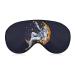 Light-Blocking Sleep Mask Astronaut Lying on The Moon Eye Masks for Women Space Star Sleeping Mask Comfortable and Soft Blindfold Eye Cover with Adjustable Strap for Men Color
