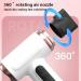 Cordless Hair Dryer 200W Rechargeable Hot Cold Hair Blow Dryer 15000mAh Travel Hair Dryer Fast Drying (US Plug 1300W) US Plug 1300W White - Buy Online on GoSupps.com