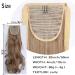 iLUU #12 Golden Brown Ponytail Extensions 20 Inch 90 g Wavy Curly Tie Up Ponytail Clip in Hair Extensions Hairpiece Tie Extension Natural Synthetic Fibre Hair for Girls Women - Buy Online on GoSupps.com