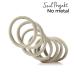 Buy Soul Project Hair Ties - 50 Pack No Metal Elastic Bands for All Hair Types Perfect for Ponytails & Buns - Light Blonde Ideal for School Work or Gym - Buy Online on GoSupps.com