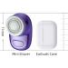 Mini Electric Shaver - Portable Waterproof Rechargeable Razor for Men & Women | Travel-Friendly Pocket Size Shaver (Purple - Buy Online on GoSupps.com