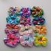 Shop 6-Pack Shiny Metallic Hair Scrunchies | Soft Elastic Ponytail Holders for Women & Girls - Perfect for Gym Dance & Club - Buy Online on GoSupps.com