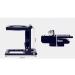 Magnifying Glass Hd Magnifying Glass Optical Glass Lens 10X Magnifier for Cloth Foldable Mini Portable Pointer Metal Frame Spinning Print Identification Inspection Professionals Desktop Magnif