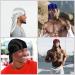 4-Piece Silky Durag Caps Headwraps + Silk Wave Cap for Men | Long Tail & Wide Elastic Band | HY-1 - Buy Online on GoSupps.com