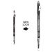 Ruby Kisses GoBrow Eyebrow Pencil 6 PACK Black Brown - Sharpenable, Longwear & Natural-Looking - Long Lasting Wooden Pencil - Buy Online on GoSupps.com