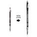Ruby Kisses GoBrow Eyebrow Pencil 3 PACK (Black Brown) | Longwear Sharpenable Wooden Pencil for Natural-Looking Brows - Buy Online on GoSupps.com