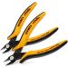 2pcs Wire Cutters Micro Flush Cutters Electrical Wire Cutters Cutting Pliers Flush Pliers Diagonal Side Cutters Wire Cutter Snips with Soft Grip for DIY Craft and Jewelry(Yellow)