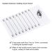 Premium Eyelash Extensions Tray - 7-15mm Lightweight Acrylic Eyelash Grafting Board & Storage Box for Professional Use - Buy Online on GoSupps.com