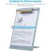 A4 Reading Holder Desk Document Holder with Adjustable Clip Document Reading Stand for Office/School/Home - Buy Online on GoSupps.com