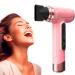 Type-C USB Rechargeable Cordless Hair Dryers Quick-Drying Hair Dryer w/Hot & Cold Air Portable Travel Blow Dryer Gifts for Women Mom Pink