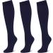 Sugar Free Sox Women's Knee High Diabetic Socks 3 Pack - Non-Binding Comfort (9-11 Navy) - Buy Online on GoSupps.com