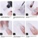 Nail Extension Gel Professional Painless Clear Nail Builder Gel Trendy Nail Salon Nail Art Design Friendly for DIY at Home Beginner - Buy Online on GoSupps.com