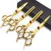 6/7/8/9-inch Professional Hair Clippers Multi-Functional Hair Clipper Set (6 inch 4pc)