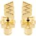 All We Are AWA Logo Pav Stud Earring (Gold Tone/Crystal) - Buy Online on GoSupps.com