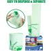 BEIDOU-PAC 3 Gallon Compostable Trash Bags - 100 Count | Biodegradable Kitchen Garbage Bags with Handle | ASTM D6400 & US BPI Certified | Food Scrap Waste Bags - Buy Online on GoSupps.com