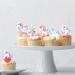 Catelves 80-Piece Unicorn Edible Cake & Cupcake Decorations | Perfect Unicorn Themed Party Supplies - Buy Online on GoSupps.com