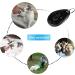 Diyife Dog Clicker for Effective Training - 2 Pack (Black + Cyan) - Ideal for Dogs Cats & Horses - Easy Grip & Large Button - Buy Online on GoSupps.com